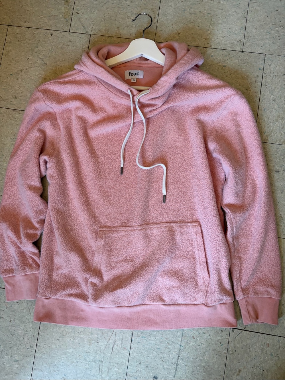 Feat BlanketBlend Hoodie Fleece in Pink Size Small